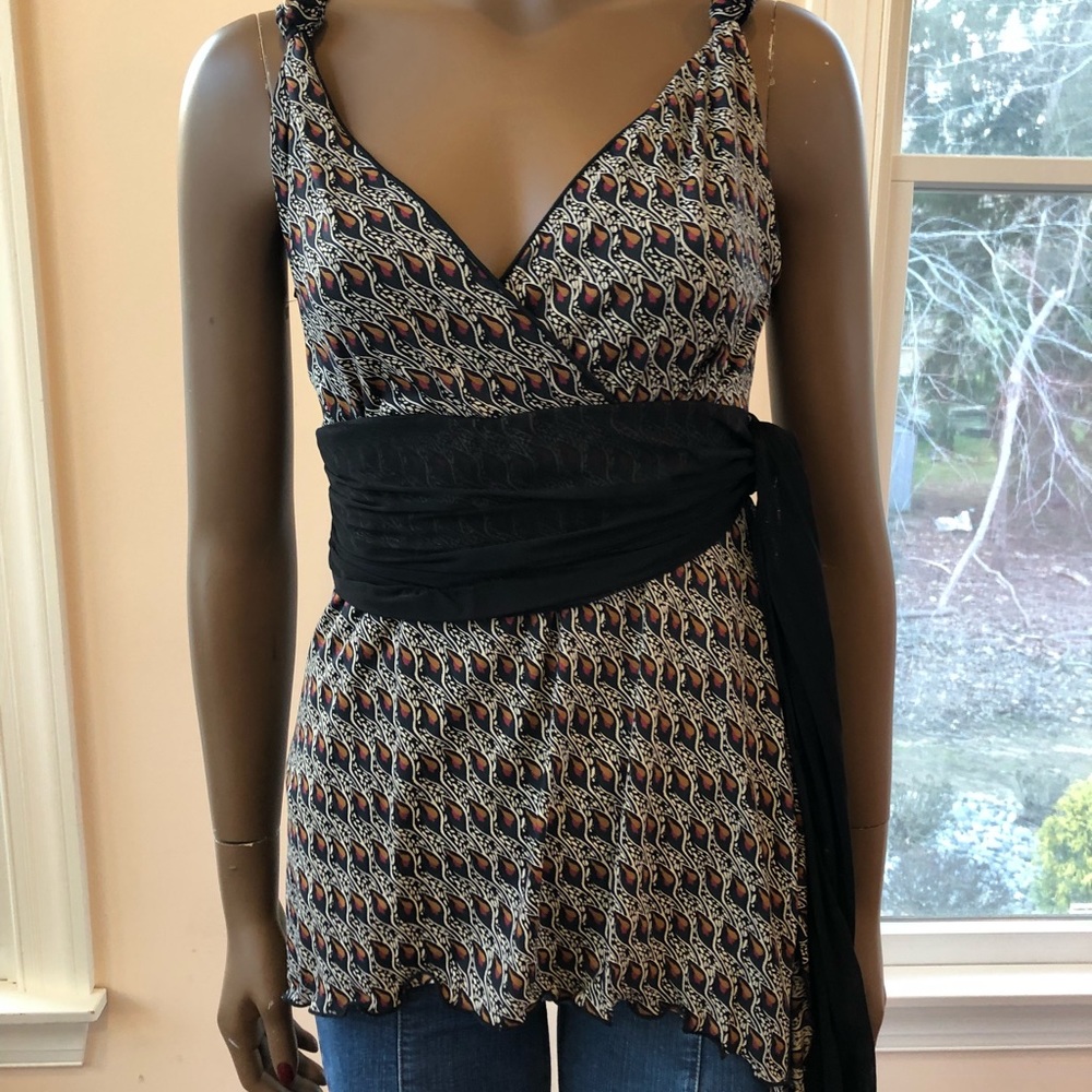 STUDIO M WRAP BELT TOP